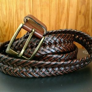 Men's Docker's Brown Leather Belt